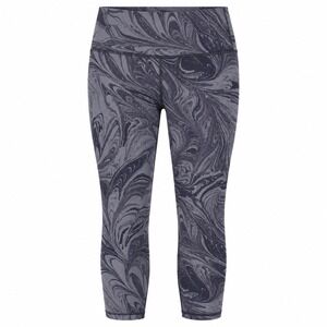 Athleta Transcend 7/8 Tight‎ Leggings Grey Marble Swirl High Rise Yoga Pants